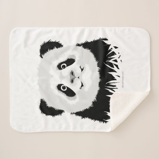 Panda Bear Sherpadecke (Vorderseite (Horizontal))