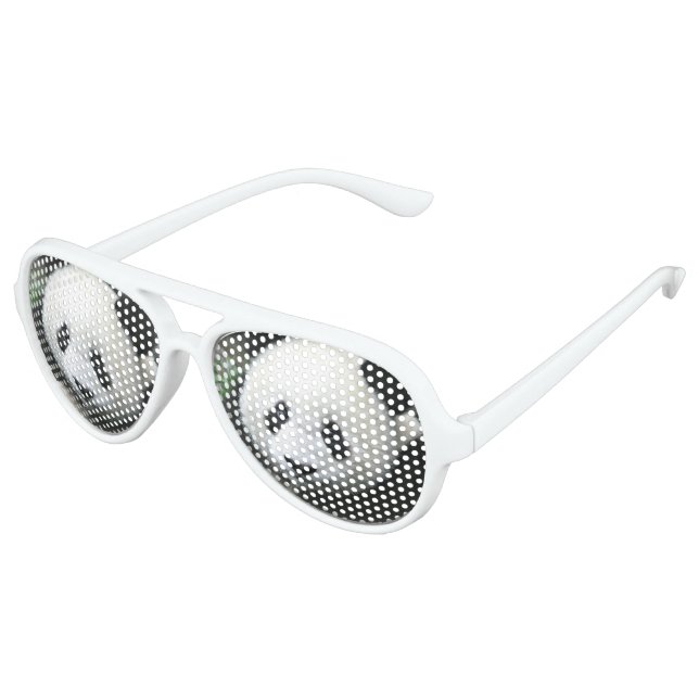 Panda Bear Sonnenbrille (Schrägansicht)