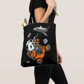 Panda Bear Space Astronaut Funny Animal Tasche (Von Nahem)