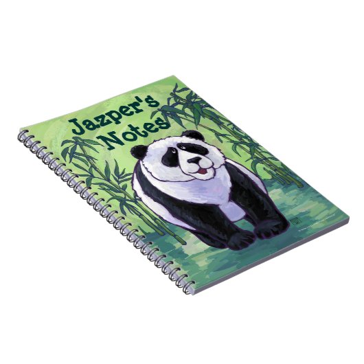 Panda Bear Stationery Notizblock (Rechte Seite)
