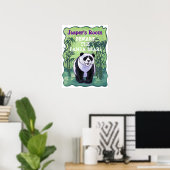 Panda Bear Stationery Poster (Heimbüro)