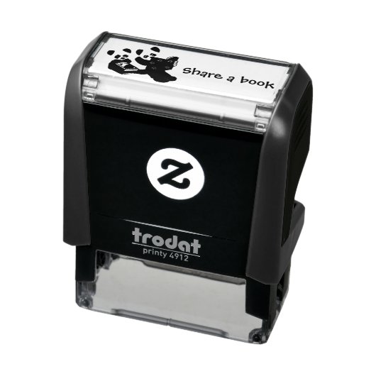 Panda Bear Storytime Permastempel (Produkt)