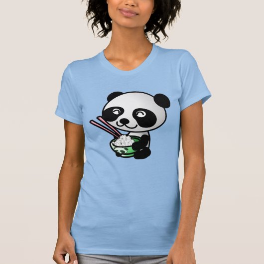 PANDA BEAR SUSHI RECE T - SHIRT (Vorderseite)