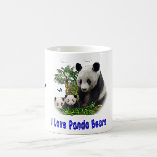 Panda Bear Tasse (Mittel)