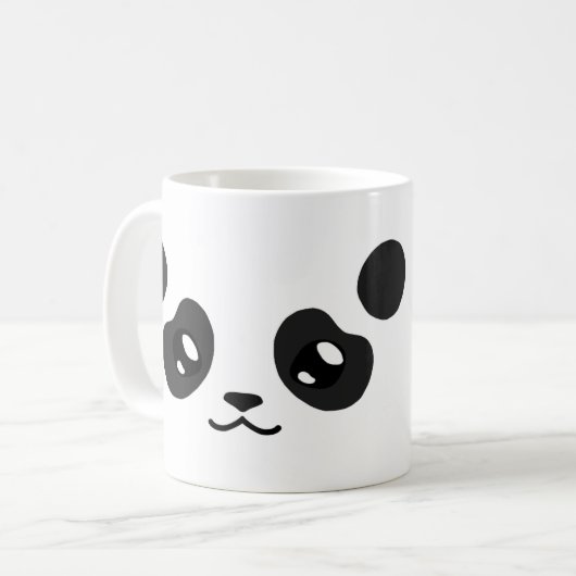 Panda Bear Tasse REVISIERT (Vorderseite Links)