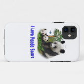 Panda Bear Telefongehäuse Case-Mate iPhone Hülle (Rückseite (Horizontal))