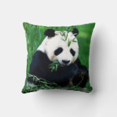 Panda Bear Throw Kissen (Rückseite)