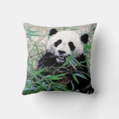 Panda Bear Throw Kissen (Rückseite)