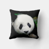 Panda Bear Throw Kissen (Rückseite)