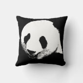 Panda Bear Throw Kissen (Rückseite)