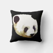 Panda Bear Throw Kissen (Rückseite)