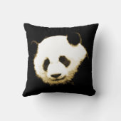 Panda Bear Throw Kissen (Rückseite)