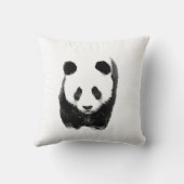 Panda Bear Throw Kissen (Rückseite)