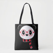 Panda Bear Tote Bag - Leon The Panda Bear Tasche (Vorderseite)