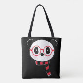 Panda Bear Tote Bag - Leon The Panda Bear Tasche (Rückseite)