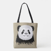 Panda Bear Tote Bag Tasche (Rückseite)