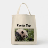 Panda Bear Tote Tasche (Rückseite)