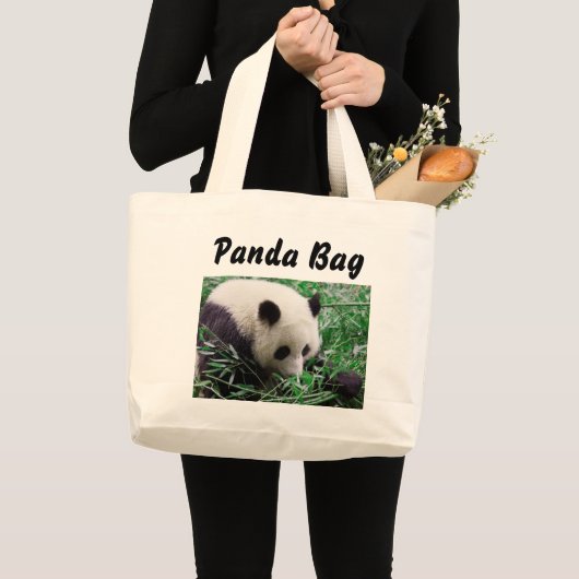 Panda Bear Tote Tasche (Vorderseite (Produkt))