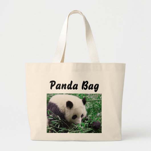 Panda Bear Tote Tasche (Vorne)