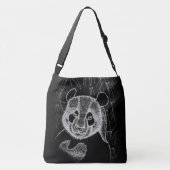 Panda Bear Tragetaschen Mit Langen Trägern (Rückseite)