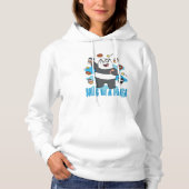 Panda Bear - Umarmen in einer Tasse! Hoodie (Vorderseite)