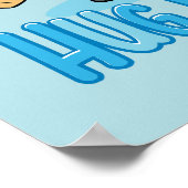 Panda Bear - Umarmen in einer Tasse! Poster (Ecke)