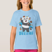 Panda Bear - Umarmen in einer Tasse! T-Shirt (Vorderseite)