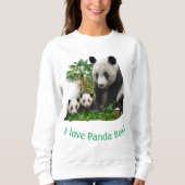 Panda Bear und Cubs Sweatshirt (Vorderseite)