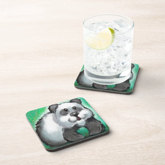 Panda Bear Untersetzer (Rechte Seite)