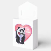 Panda Bear Valentine's Day Geschenkschachtel (Geöffnet)