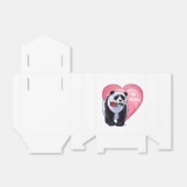 Panda Bear Valentine's Day Geschenkschachtel (Ungefaltet)
