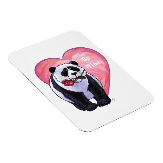 Panda Bear Valentine's Day Magnet (Rechte Seite)