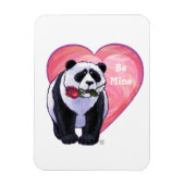 Panda Bear Valentine's Day Magnet (Vertikal)