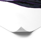 Panda Bear Valentine's Day Poster (Ecke)