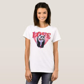 Panda Bear Valentine's Day T-Shirt (Vorne ganz)