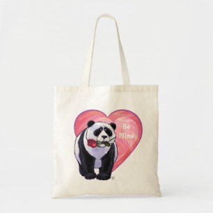 Panda Bear Valentine's Day Tragetasche