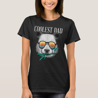 Panda Bear Vater Coolster Vater Spaß Vatertag Su T-Shirt