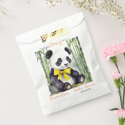 Panda Bear Vielen Dank Beary Much Unisex Baby Dusc Geschenktütchen (Versiegelt)