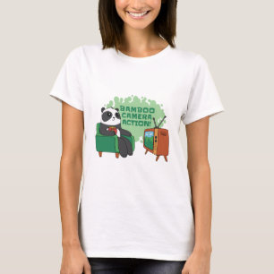 PANDA BEAR WATCHEN TV T-Shirt