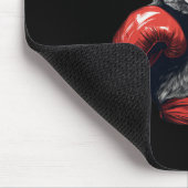 Panda Bear Wear Boxhandschuhe - Funny Boxing Mousepad (Ecke)