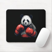 Panda Bear Wear Boxhandschuhe - Funny Boxing Mousepad (Mit Mouse)