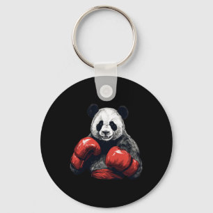 Panda Bear Wear Boxhandschuhe - Funny Boxing Schlüsselanhänger