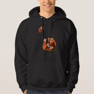 Panda Bear Wildlife Animal Zoo Keeper Red Panda Hoodie