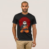 Panda Bear Zen Yoga Meditation Buddha T-Shirt (Vorne ganz)