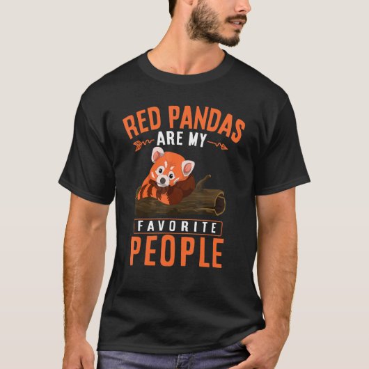 Panda Bear Zoo Animal Süße Tier Red Panda T-Shirt (Vorderseite)