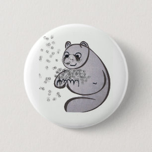 Panda Bears Button