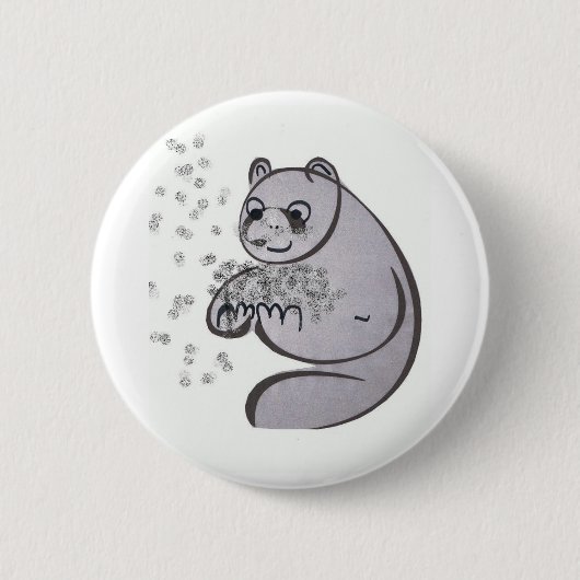 Panda Bears Button (Vorderseite)
