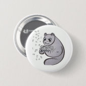 Panda Bears Button (Vorne & Hinten)