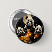 Panda Bears Button (Vorne & Hinten)