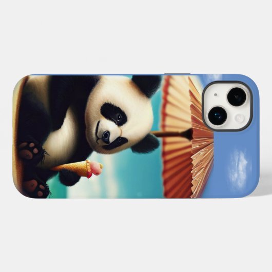 Panda Bears Case-Mate iPhone Hülle (Rückseite (Horizontal))
